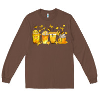 Chestnut Childhood Cancer Coffee Cups Long Sleeve Tee - texasbilliewilder