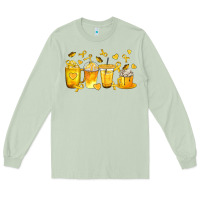 Matcha Childhood Cancer Coffee Cups Long Sleeve Tee - texasbilliewilder