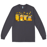 Smoke Childhood Cancer Coffee Cups Long Sleeve Tee - texasbilliewilder