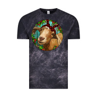 Cloud Black Farm Goat Christmas Vintage Tee - RanaPortraitStore