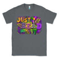 Charcoal Heather just bead it Classic Tee - FaDigitalArtStudio