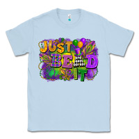 Dusty Blue just bead it Classic Tee - FaDigitalArtStudio
