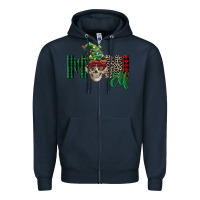 Navy Boy Mini Elf Skull Zipper Hoodie - FaDigitalArtStudio