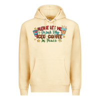 Pina Colada please let me drink my iced coffee in peace Premium Hoodie - MaliasSmallBusiness