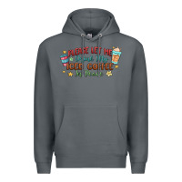 Rock please let me drink my iced coffee in peace Premium Hoodie - MaliasSmallBusiness