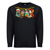 Black firefighter coffee Premium Sweatshirt - Jasminsmagicworld