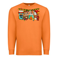 Carrot firefighter coffee Premium Sweatshirt - Jasminsmagicworld