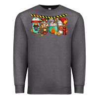 Charcoal Heather firefighter coffee Premium Sweatshirt - Jasminsmagicworld
