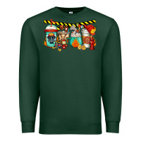 Sports Green firefighter coffee Premium Sweatshirt - Jasminsmagicworld