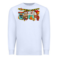 White firefighter coffee Premium Sweatshirt - Jasminsmagicworld