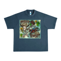 Midnight Navy country western Urban Heavy Tee - Zillion Design Studio
