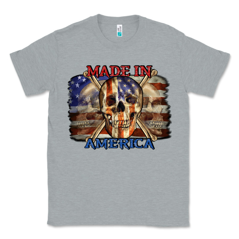 Made In America 4th Of July Classic Tee by CowGirlArtShop | Teevron