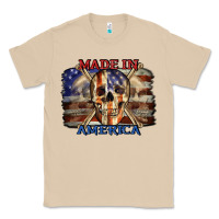 Mushroom Made in America 4th of july Classic Tee - CowGirlArtShop