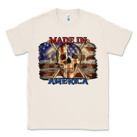 Natural Made in America 4th of july Classic Tee - CowGirlArtShop