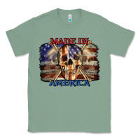 Sage Made in America 4th of july Classic Tee - CowGirlArtShop