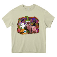 Mossy halloween pigs Heavy Core Tee - SublimationCraftShop