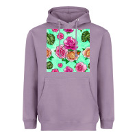 Lavender floral background Heavyweight Hoodie - BundleAndBundleShop
