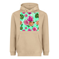 Mushroom floral background Heavyweight Hoodie - BundleAndBundleShop