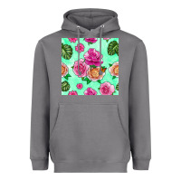 Storm floral background Heavyweight Hoodie - BundleAndBundleShop
