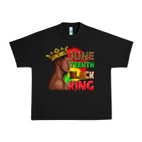 Black juneteenth black king Urban Heavy Tee - texasbilliewilder