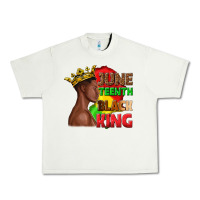 Pistachio juneteenth black king Urban Heavy Tee - texasbilliewilder