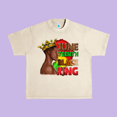 Urban Heavy Tee juneteenth black king