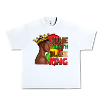 White juneteenth black king Urban Heavy Tee - texasbilliewilder