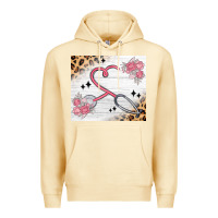 Pina Colada customized leopard floral nurse Premium Hoodie - MaliasSmallBusiness