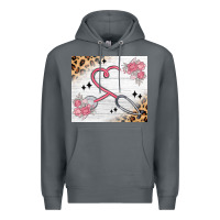 Rock customized leopard floral nurse Premium Hoodie - MaliasSmallBusiness