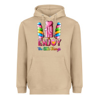Mushroom enjoy the little things Heavyweight Hoodie - AdoDesignShop