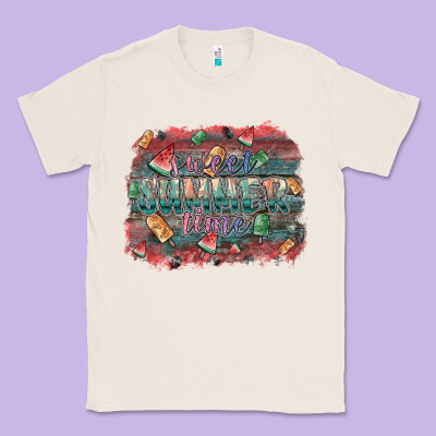 Sweet Summer Time Classic Tee Designed By Sublimationcraftshop