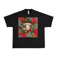 Black Christmas merino Urban Heavy Tee - BarkalooDesign