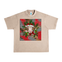 French Oak Christmas merino Urban Heavy Tee - BarkalooDesign