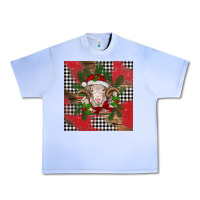 Grape Ice Christmas merino Urban Heavy Tee - BarkalooDesign
