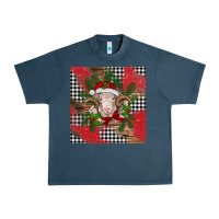 Midnight Navy Christmas merino Urban Heavy Tee - BarkalooDesign