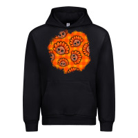 Black Thanksgiving Turkey With Tartan Patch Urban Hoodie - BundleAndBundleShop