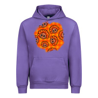 Tulip Thanksgiving Turkey With Tartan Patch Urban Hoodie - BundleAndBundleShop