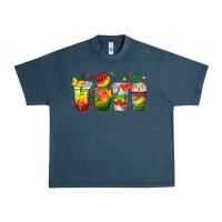 Midnight Navy juneteenth coffee cups Urban Heavy Tee - texasbilliewilder