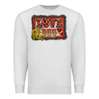 Ladybug  Love Bug Backround Premium Sweatshirt | Teevron