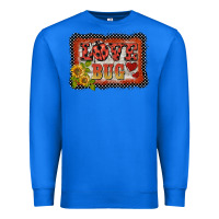 True Royal ladybug  love bug backround Premium Sweatshirt - BarkalooDesign