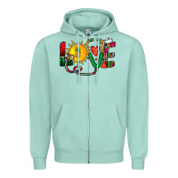 Seafoam summer nurse Zipper Hoodie - CowhideDigitalArt