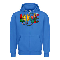 True Royal summer nurse Zipper Hoodie - CowhideDigitalArt