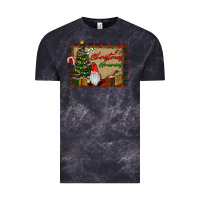 Cloud Black It's Christmas Gnomes Vintage Tee - RanaPortraitStore