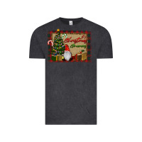 Vintage Black It's Christmas Gnomes Vintage Tee - RanaPortraitStore