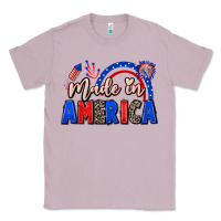 Lilac Made in America 4th of july Classic Tee - CowGirlArtShop