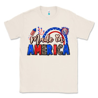 Natural Made in America 4th of july Classic Tee - CowGirlArtShop
