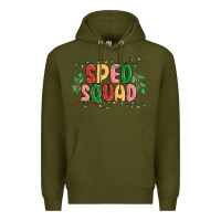 Army Green sped squad Premium Hoodie - MaliasSmallBusiness