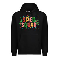 Black sped squad Premium Hoodie - MaliasSmallBusiness