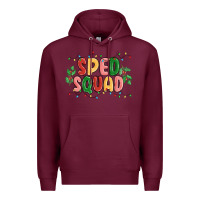 Burgundy sped squad Premium Hoodie - MaliasSmallBusiness