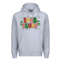 Heather Grey sped squad Premium Hoodie - MaliasSmallBusiness